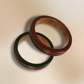 Tri Color Bangles (set of 2)