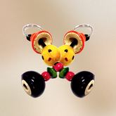 Multi-beaded key Chain (set of 3)