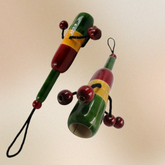 4 beaded rattle (check)