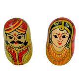 Raja Rani salt and pepper shakers