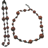 Beaded 2 colours neckpiece