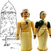 Rohini & Kumar - Indian couple (in traditional attire)