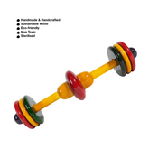 6 Ring Rattle - 123 Hoops (check)