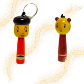 Whistle key Chain assorted (set of 3)