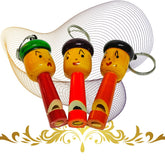 Whistle key Chain assorted (set of 3)
