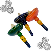 Lattu Chata - umbrella spinning top (set of 3)