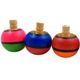 Magical hand-painted Spinning top (Set of 3)