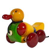 Quack on hoop - Duck on 4 Wheel