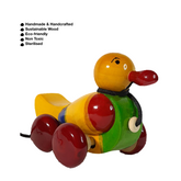 Quack on hoop - Duck on 4 Wheel