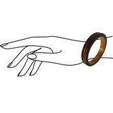 Tri Color Bangles (set of 2)