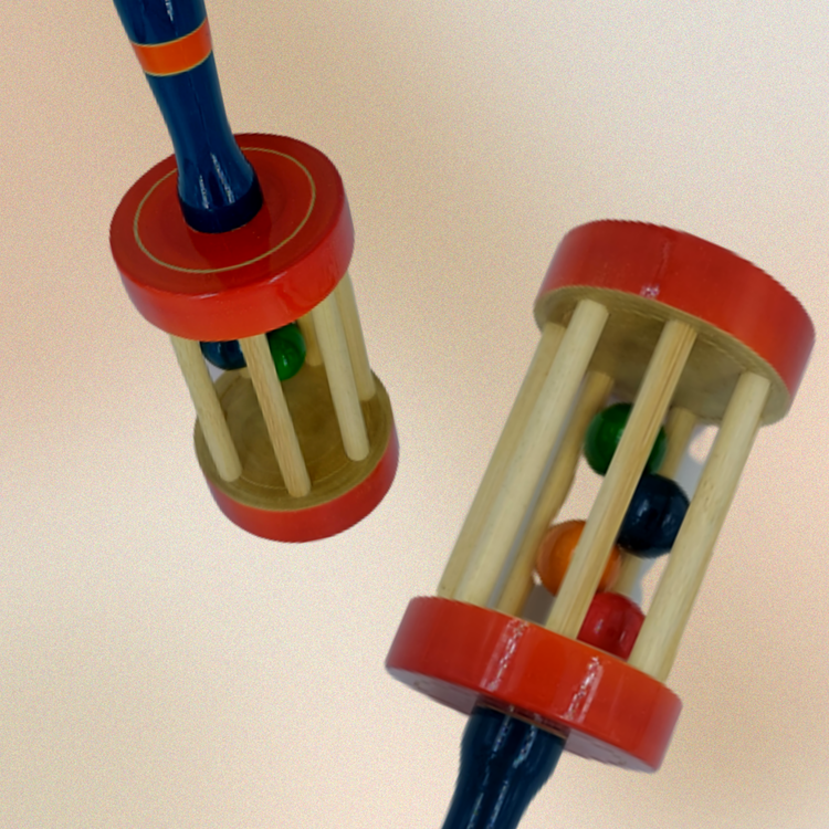 Hula Poo Rattle