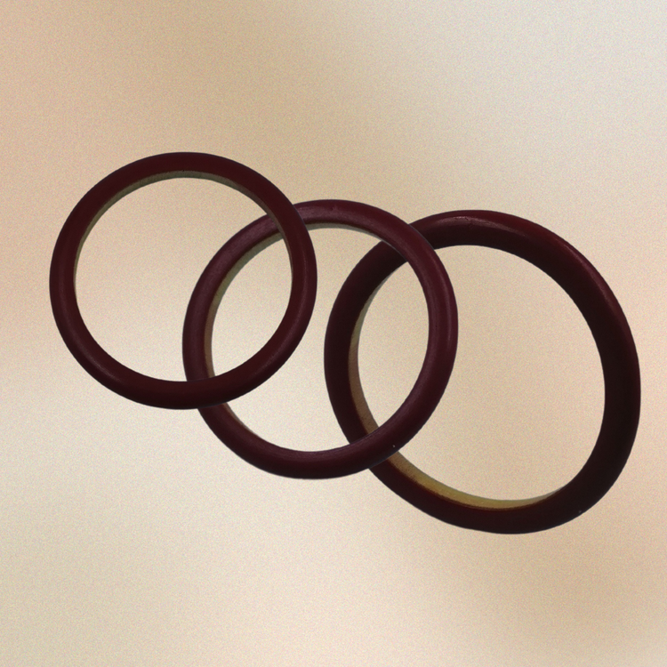 Thin round bangles (set of 2)