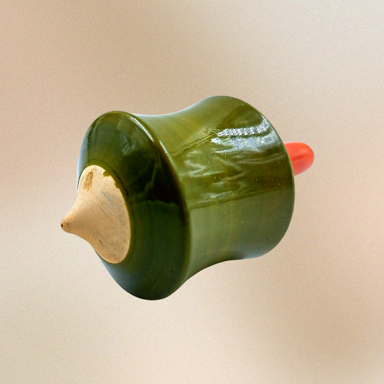 Cylinder spinning top (set of 2)